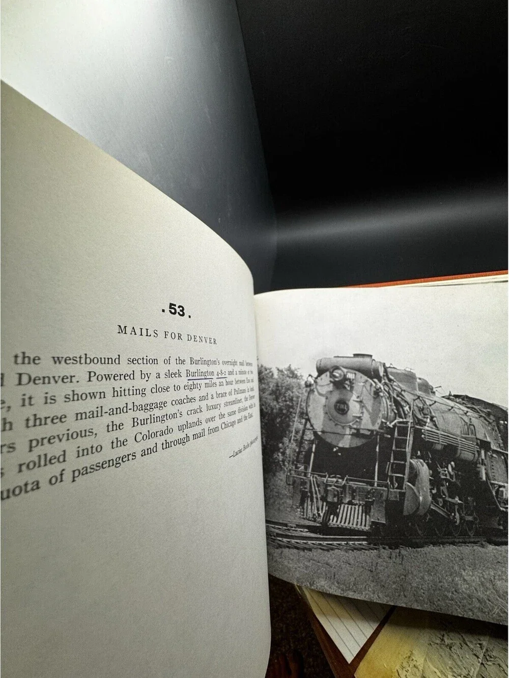 1940 Highliners A Railroad Album By Lucius Beebe Hardcover Book